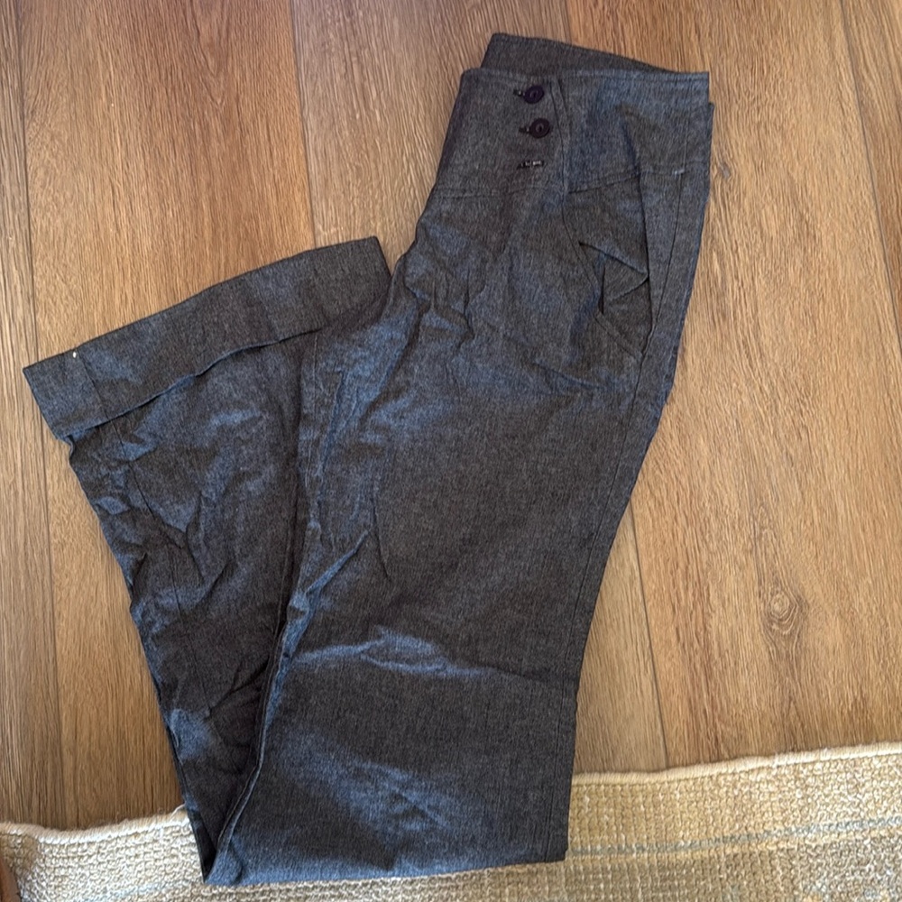 Wide leg dress pants